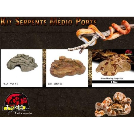 Kit Serpentes M | Répteis | Terrário | Exoterra