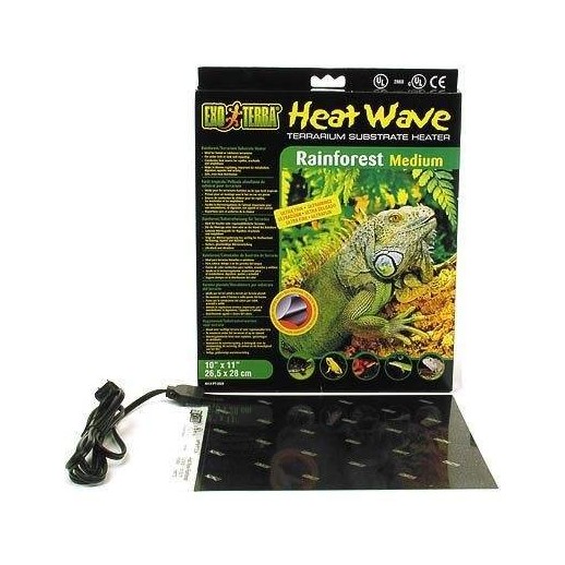 Placa Tapete Aquecedor 27x28cm Répteis | Terrário| Corn