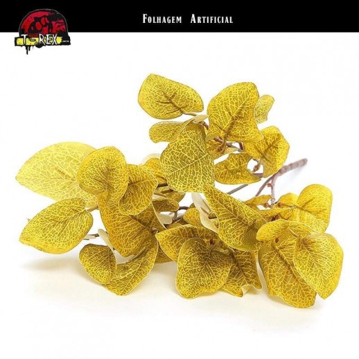 Folhagem artificial para terrário iguana